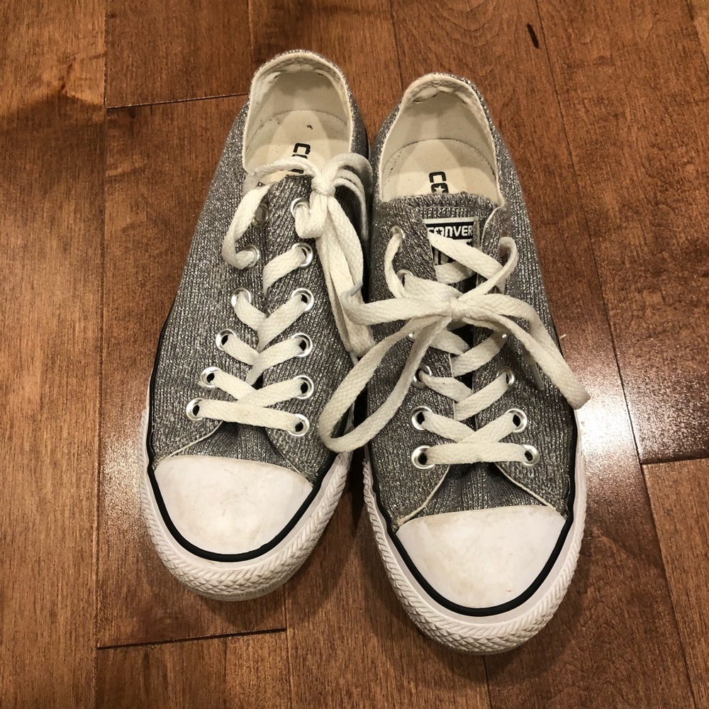 Glitter converse